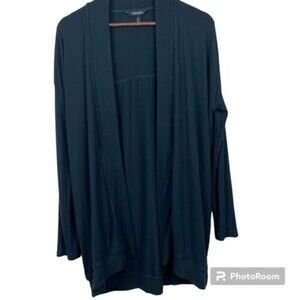 Banana Republic Baby Terry Cardigan/Long Sleeves/ Open/ Black/ Size M